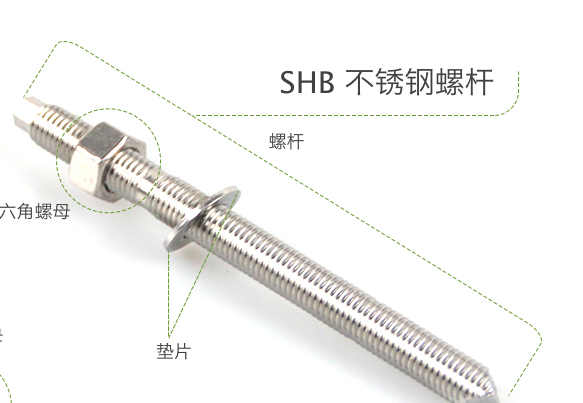 你知道嗎？不銹鋼高強(qiáng)化學(xué)錨栓不僅好看還很強(qiáng)！